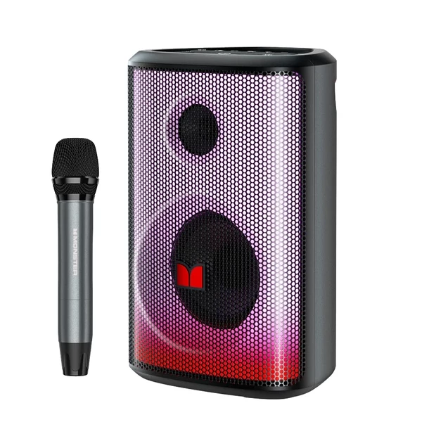 Monster Sparkle portable speaker with microphone